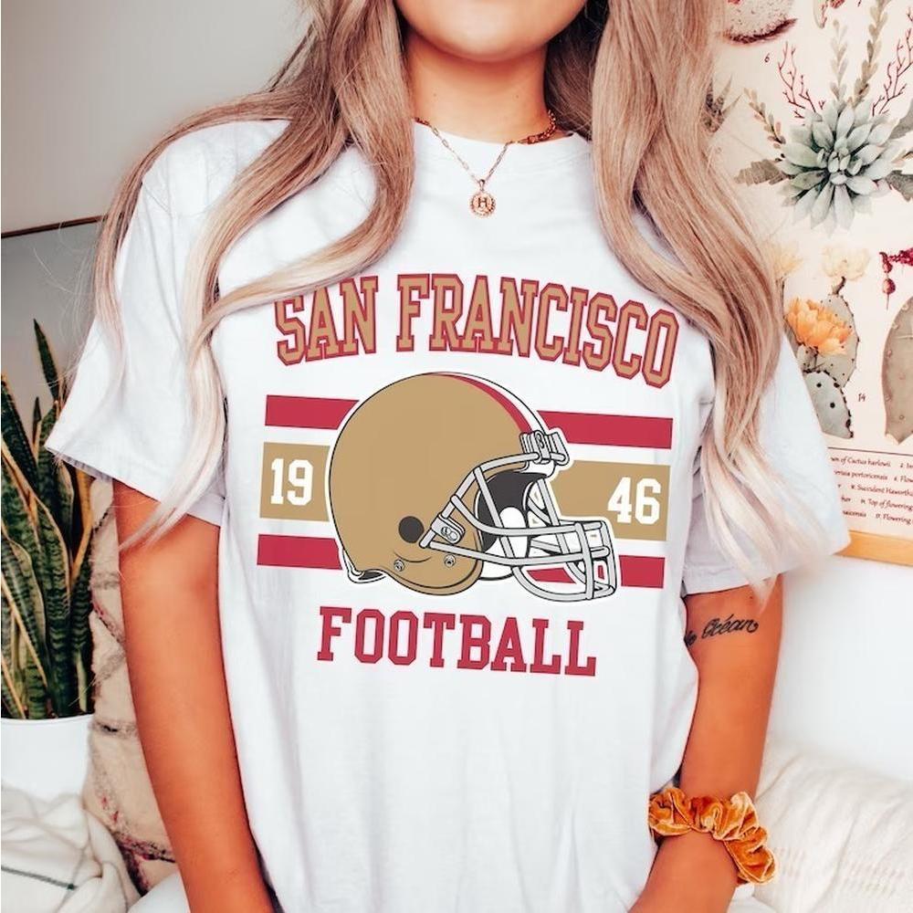 San Francisco Football San Francisco Football Shirt San Francisco Niners Gift